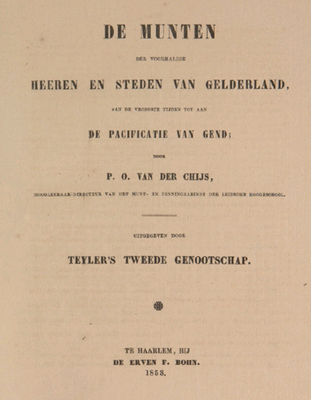 14784
          <br/>
          De munten der voormalige heeren en steden van Gelderland, van de vroegste tijden tot aan de Pacificatie van Gend
          <br/>
          <em></em>